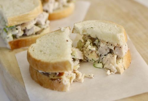 Chicken Salad Tea Sandwiches