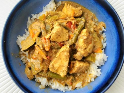 Coconut Curry Chicken in the Slow Cooker