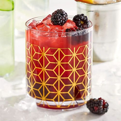 Blackberry Rum Cobbler