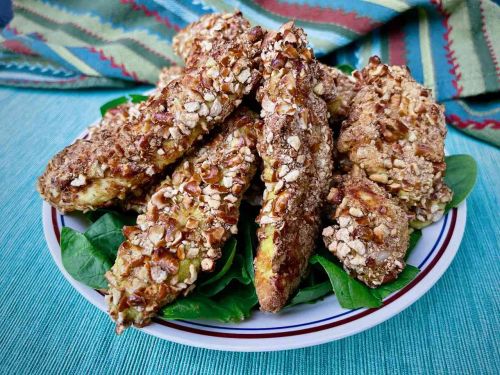 Air Fryer Pretzel-Crusted Chicken Tenders