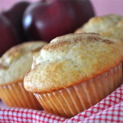 Apple Lemon with Cinnamon Muffins