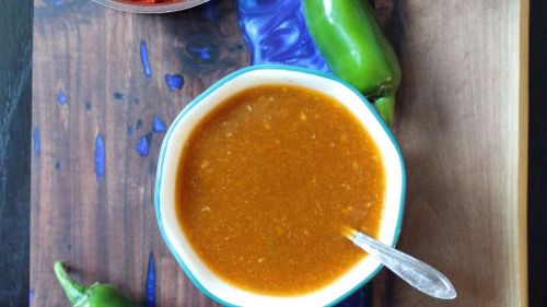 Smoky Apricot Hot Sauce