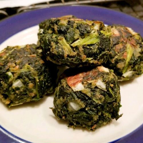 Delicious Herbed Spinach and Kale Balls