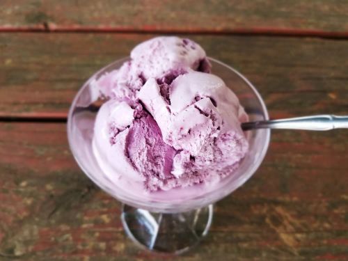 Blackberry Ice Cream