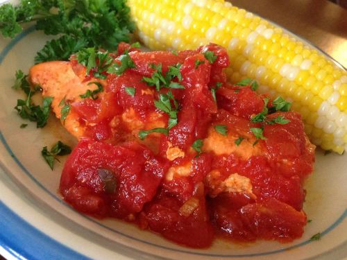 Tender Tomato Chicken Breasts