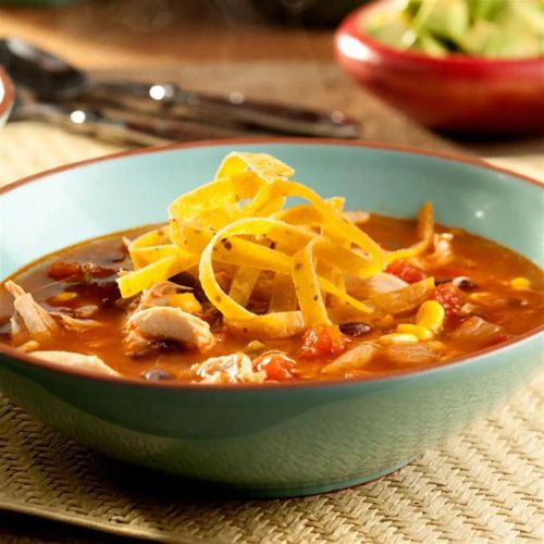 Spicy Mexican Tortilla Soup