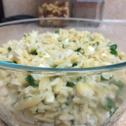 Sarah's Feta Rice Pilaf