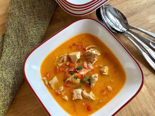 Coconut Curry Soup with Chicken