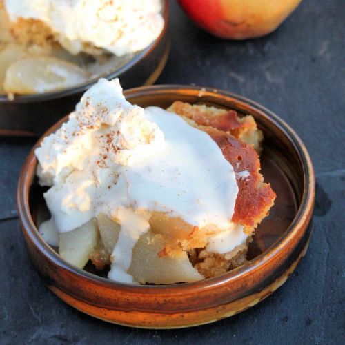 Perfect Pear Cobbler