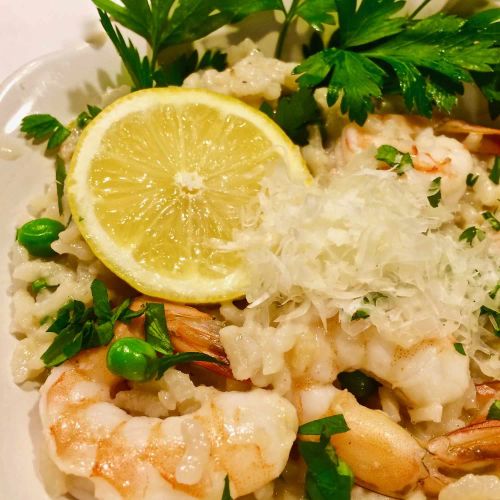 Instant Pot Shrimp Risotto