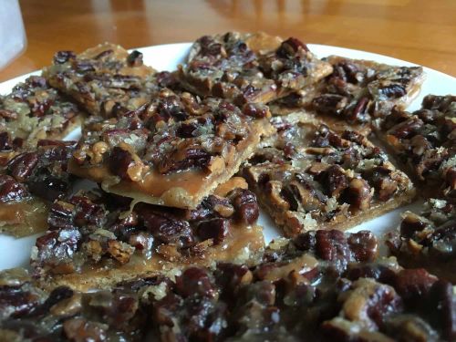 Mary's Salted Caramel-Pecan Bars