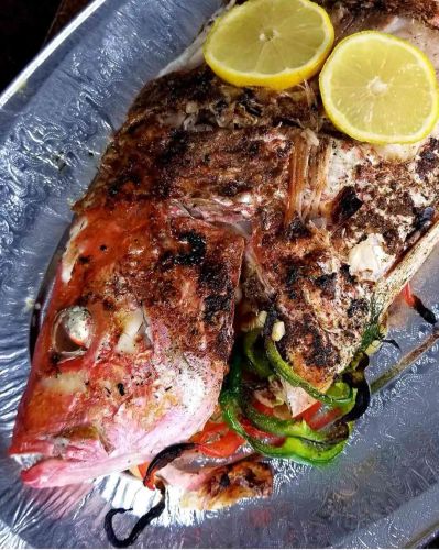 Grilled Red Snapper