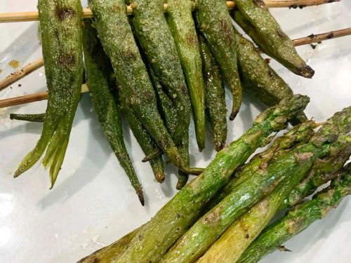 Grilled Okra