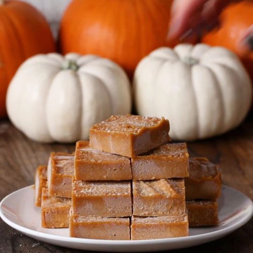 Peanut Butter Pumpkin “Fudge”