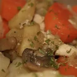 Easy Chicken Stew with Apple