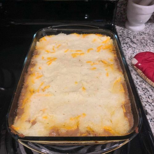 French Onion Shepherd's Pie