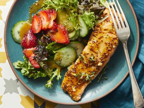 Maple Mustard Salmon