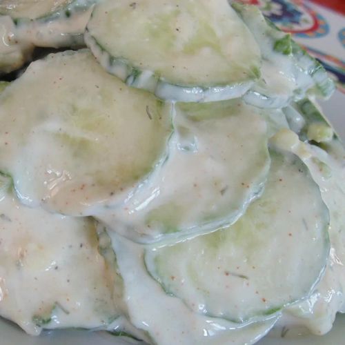 Savory Cucumber Salad