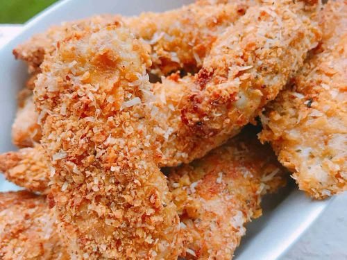 Air Fryer Cornflake-Crusted Chicken Tenders