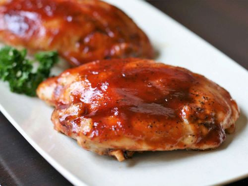 BBQ Chicken Breasts in the Oven