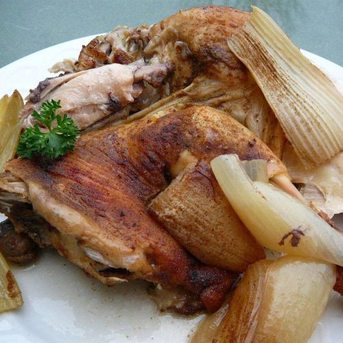 Simple Slow Roast Chicken