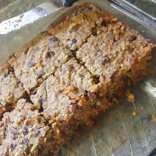 Carrot-Oatmeal Spice Cake