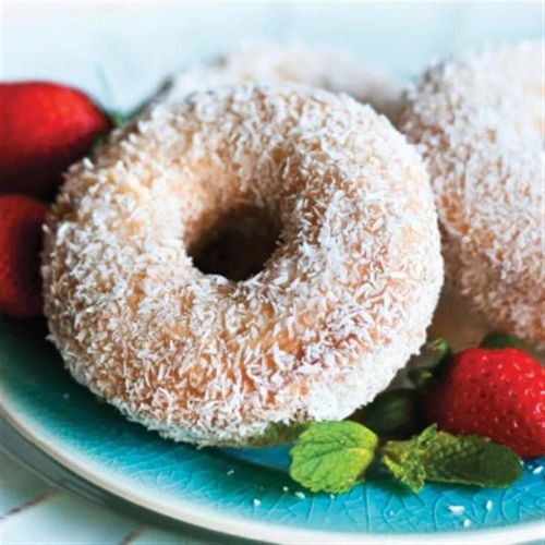 Coconut Vanilla Doughnuts