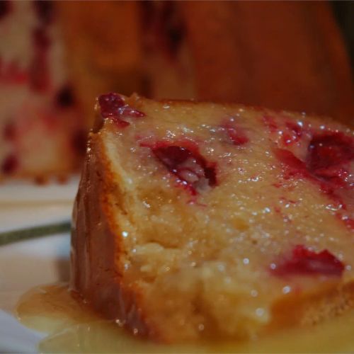 Ultimate Cranberry Pudding Cake