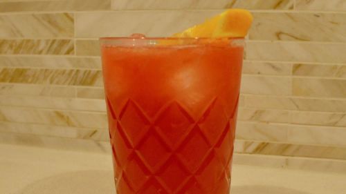 Blood Orange Campari Spritz