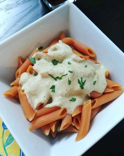 Vegan Cashew Alfredo Sauce