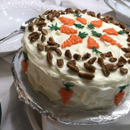 Carrot Cake with Pineapple Cream Cheese Frosting