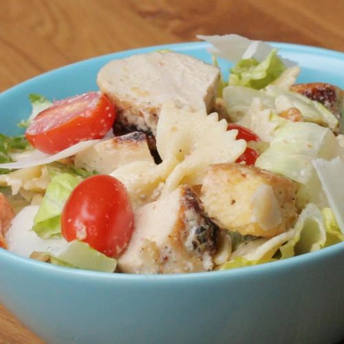 Chicken Caesar Pasta Salad