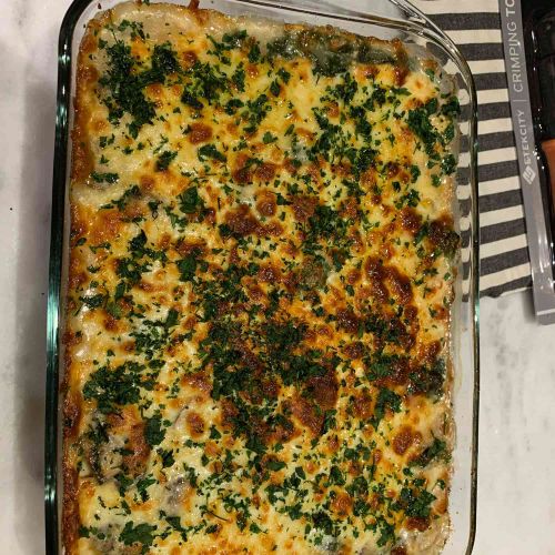 Seafood au Gratin