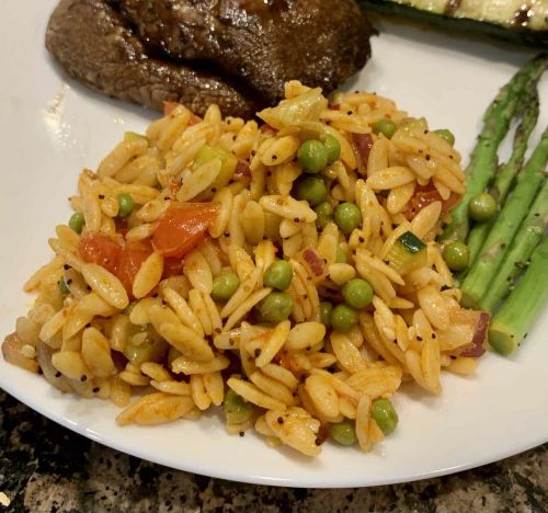 Summertime Orzo Salad