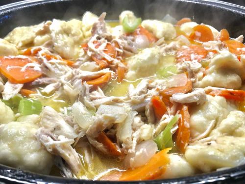 Old-Fashioned Chicken and Dumplings