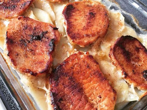 Pork Chops and Scalloped Potatoes