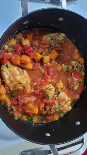 Easy Chicken and Butternut Squash Stew