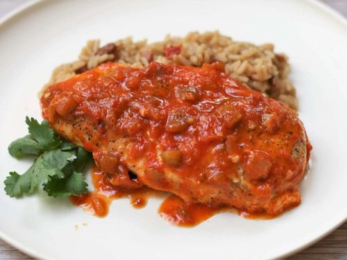 Salsa Simmered Chicken