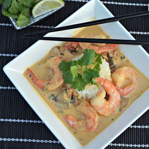 Thai Shrimp Curry with a Kick