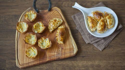 Empanadas Abiertas de Humita (Creamy Corn Empanadas)