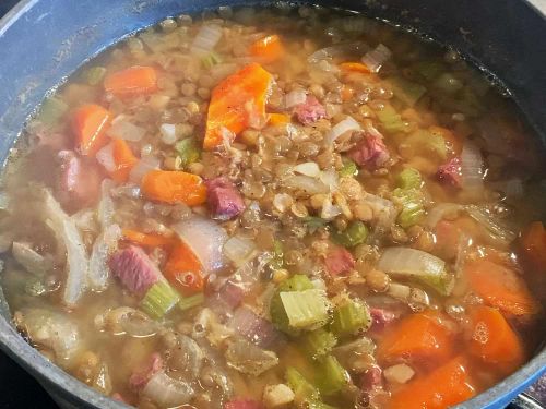 Lentil Ham Soup