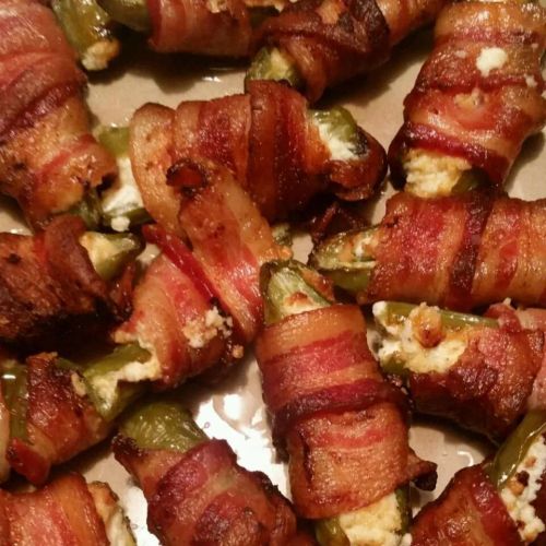 Baked Bacon Jalapeno Wraps