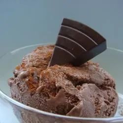 Dark Chocolate and Cinnamon Frozen Custard