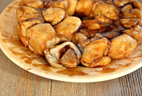 Caramel Apple Monkey Bread