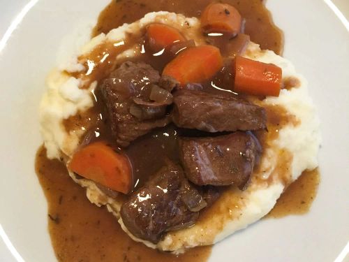 Beef Tips Burgundy