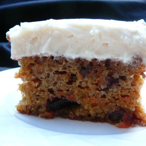 Cranberry Carrot Cake