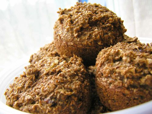 Deep Dark Old Recipe Bran Muffins