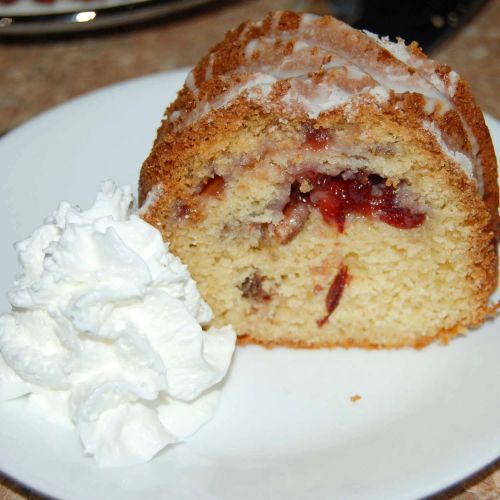 Cranberry Swirl Coffee Cake