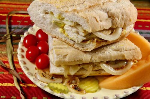 Cuban Chicken Sandwich