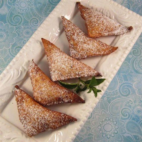 Peaches and Cream Wontons